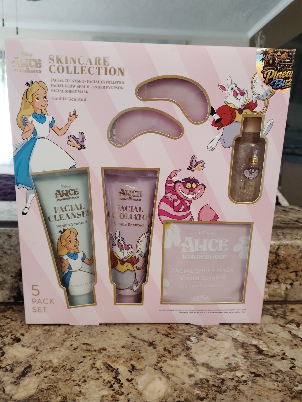 Disney Alice in Wonderland Kids Skincare Collection -new